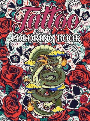 cover image of Tattoo Coloring Book